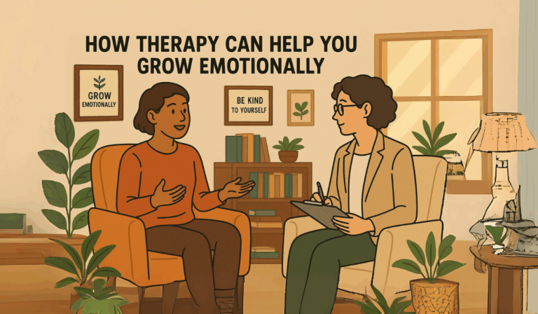 How Therapy Can Help You Grow Emotionally