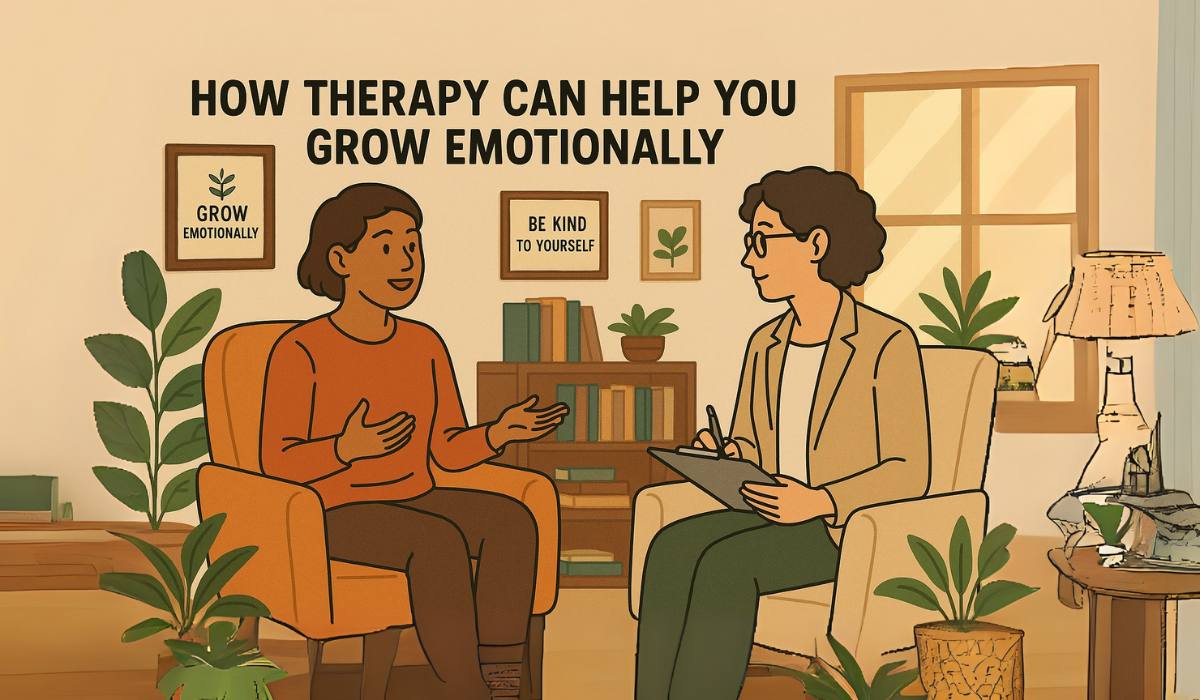 How Therapy Can Help You Grow Emotionally
